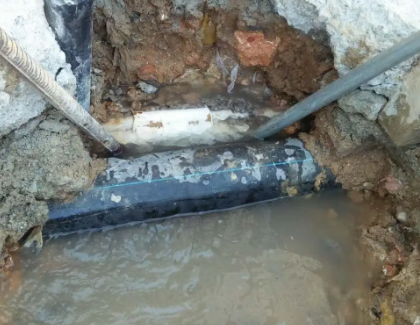 乌兰浩特测漏水之水管漏水